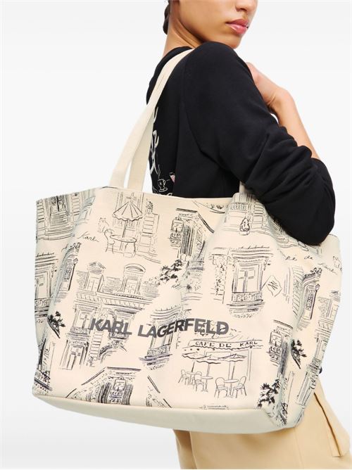 Borsa donna shopper Karl Lagerfeld | A2W50036106